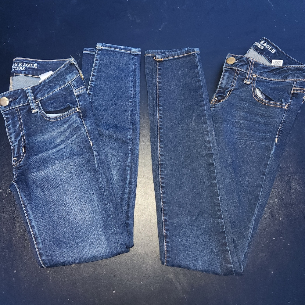 American Eagle Jeggings/Skinny Jeans Size 0